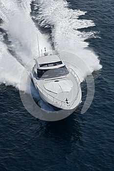 Italy, Tirrenian sea, Aqua 54' luxury yacht