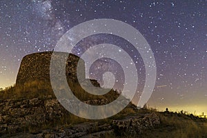 Italy Tuscany Grosseto, Mount Amiata Arcidosso, the milky way seen from the hermitage of Monte Labbro, David Lazzaretti