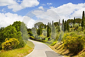 Italy. Tuscany. Rural landscape