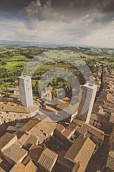 Italy, Tuscany. San Gimignano