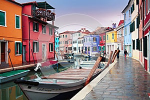 Italy, Venice: Burano Island