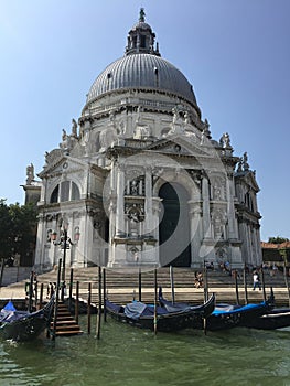 Italy. Venice. Chiesa di Santa Maria della Salute