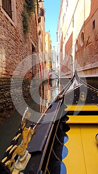 italy Venice gondola canal ride
