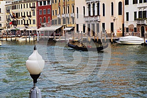 Italy. Venice. The Grand canal.