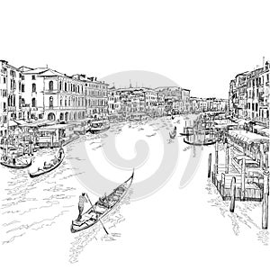 Italy. Venice - Grand Canal