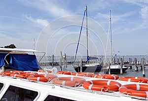 Italy, Venice, yacht port