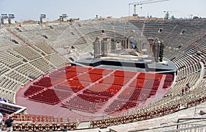 Italy, Veronese amphitheater (Arena di Verona).
