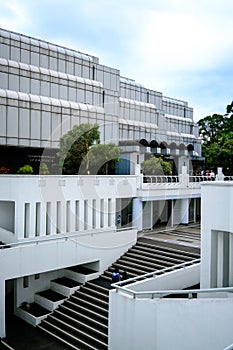 ITB University library building and student activity room complex