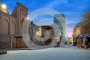 Itchan Kala - Old Town of Khiva at dusk