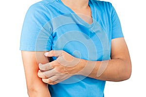 Itching photo