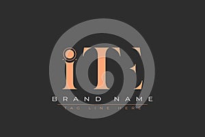 ITE abstract letter logo design