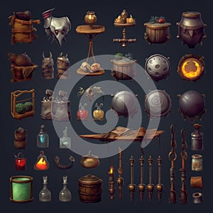 Item game 2d photo