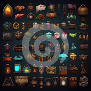 Item game 2d photo