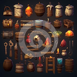 Item game 2d photo