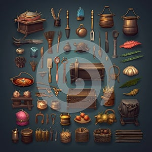 Item game 2d photo