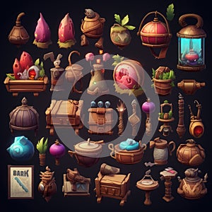 Item game 2d photo