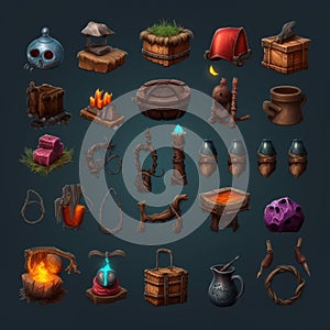 Item game 2d photo