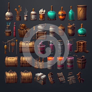 Item game 2d photo