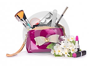 Items contained in the women's handbag photo