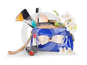 Items contained in the women's handbag photo