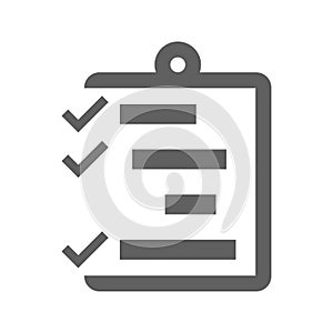 Iteration, project schedule icon. Gray vector graphics