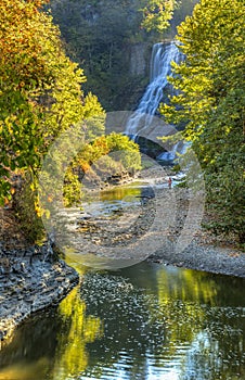 Ithaca Falls and Fall Creek