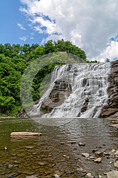 Ithaca Falls In New York