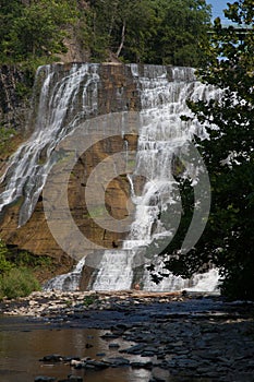 Ithaca Falls in Summer