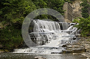 Ithaca, New York waterfall