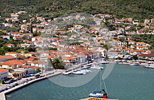 Ithaki island in Greece