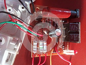 Iti electronic circuit in emergency light