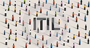 ITIL Information Technology Infrastructure Library concept business