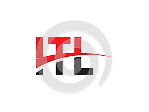 ITL Letter Initial Logo Design Vector Illustration