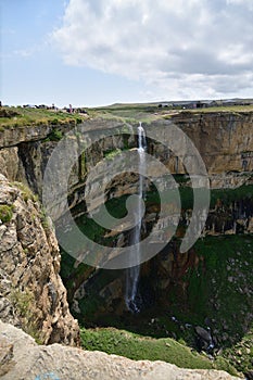 Itlyatlyarwaterfall, Khunzakh waterfalls, natural monument, Dagestan, Russia