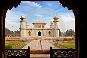 Itmad-ud-Daula's Tomb is a Mughal mausoleum. Agra photo