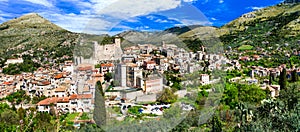 Itri - beautiful medieval villageborgo in Lazio region, Italy photo