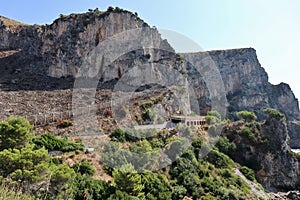 Itri - Scorcio di Monte Moneta dal sentiero