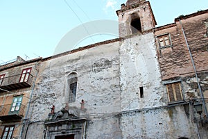 itria church in castelbuono in sicily (italy)