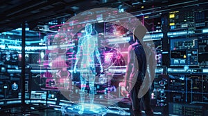 In its datafilled co the AI avatar transformed emerging as a powerful force of knowledge ready to take on any challenge