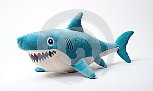 With its friendly expression and huggable size, the plush shark became a beloved companion during long car rides