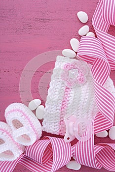 Its a Girl Baby Shower or Nursery background