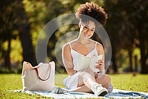 Its my favourite place to journal. Full length portrait of an attractive young woman writing in her journal while