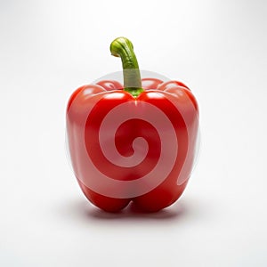 Its smooth texture and bright color, creating a striking contrast