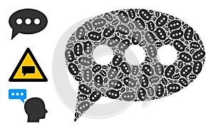 Fractal Forum Message Icon Self Mosaic photo