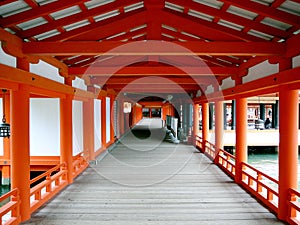 Itsukoshima Shrine in Miyajima, Japan