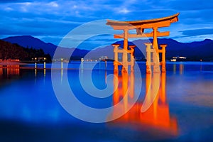 Itsukushima Shrine & Blue Hour