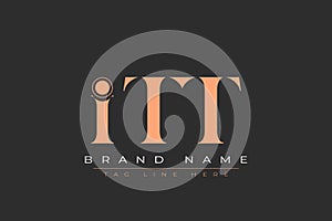 ITT abstract letter logo design