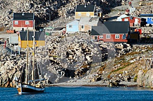 Ittoqqortoormiit Village - Greenland photo