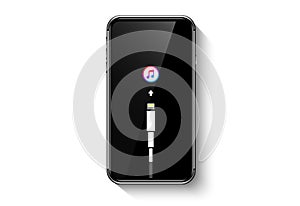 iTunes connection smartphone