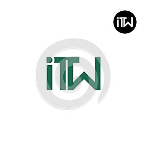 ITW Logo Letter Monogram Design